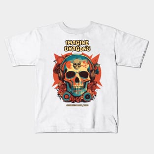 skull imagine dragon Kids T-Shirt